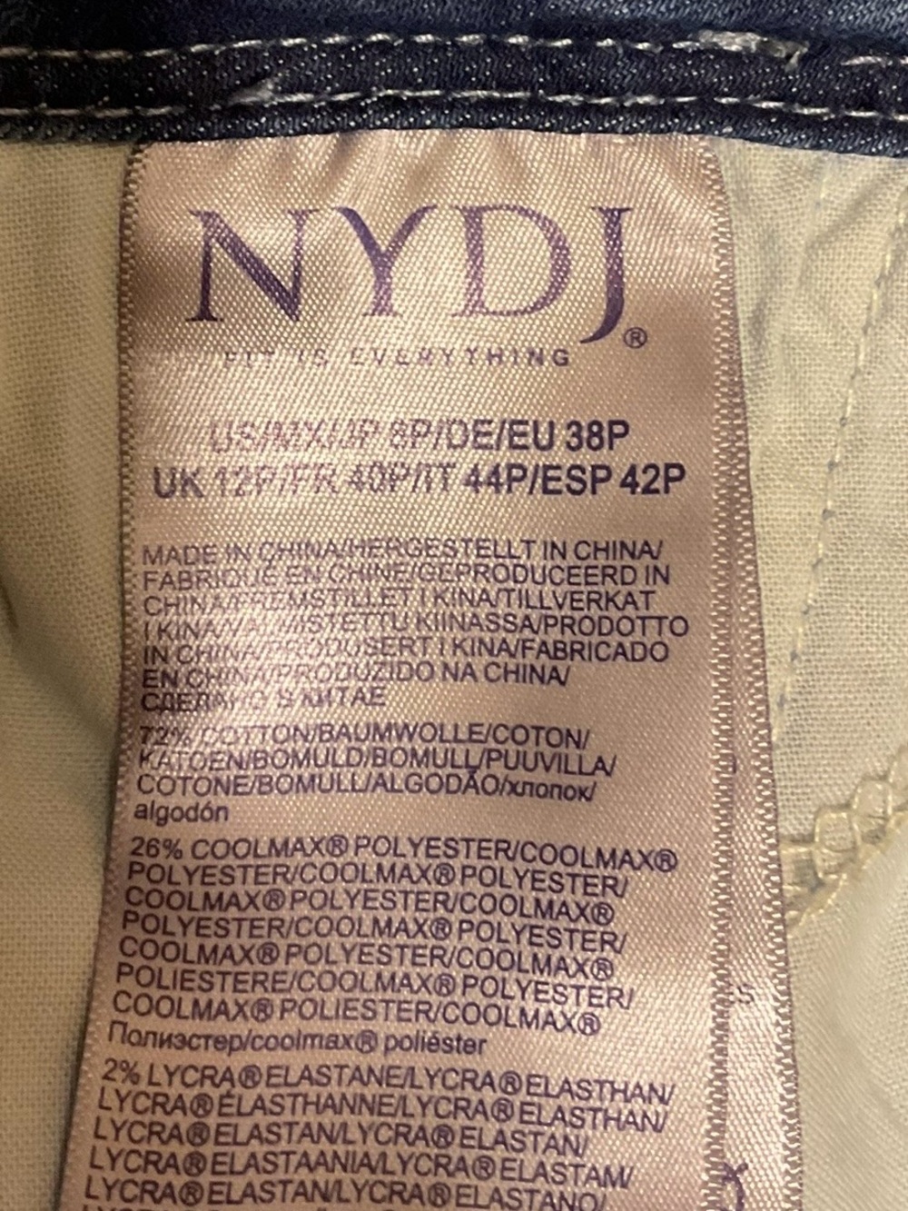 NYDJ Cropped Wide Leg Petite Jeans - 🔥 NWT!!! - Picture 7 of 14